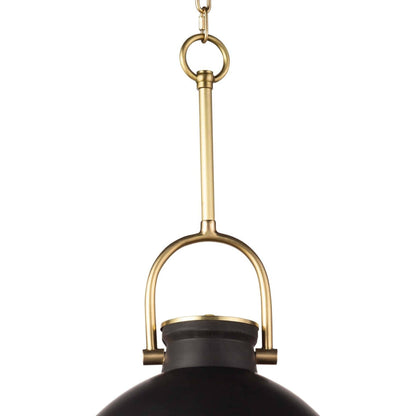 Eloise Ceramic Pendant by Regina Andrew in white. Made from ceramic in a transitional style.