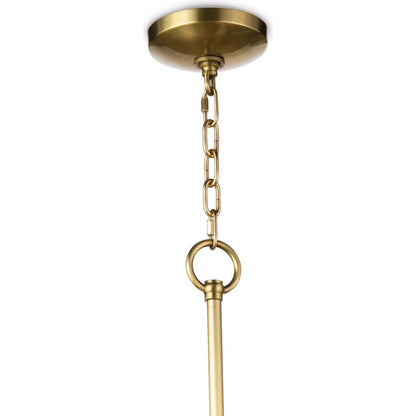 Eloise Ceramic Pendant by Regina Andrew in white. Made from ceramic in a transitional style.