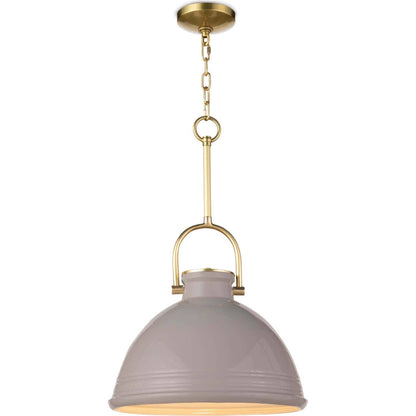 Eloise Ceramic Pendant by Regina Andrew in white. Made from ceramic in a transitional style.