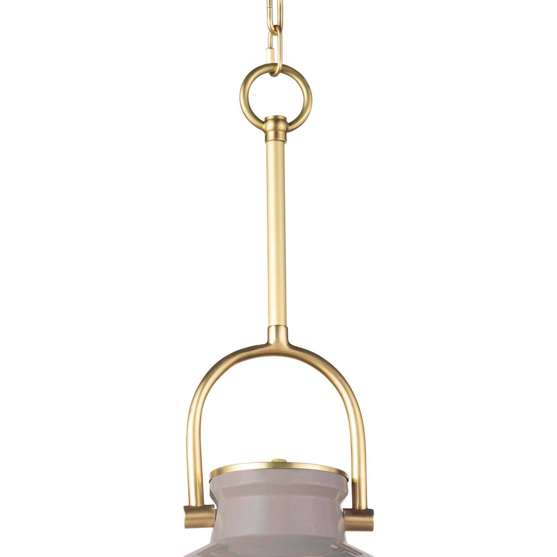 Eloise Ceramic Pendant by Regina Andrew in white. Made from ceramic in a transitional style.