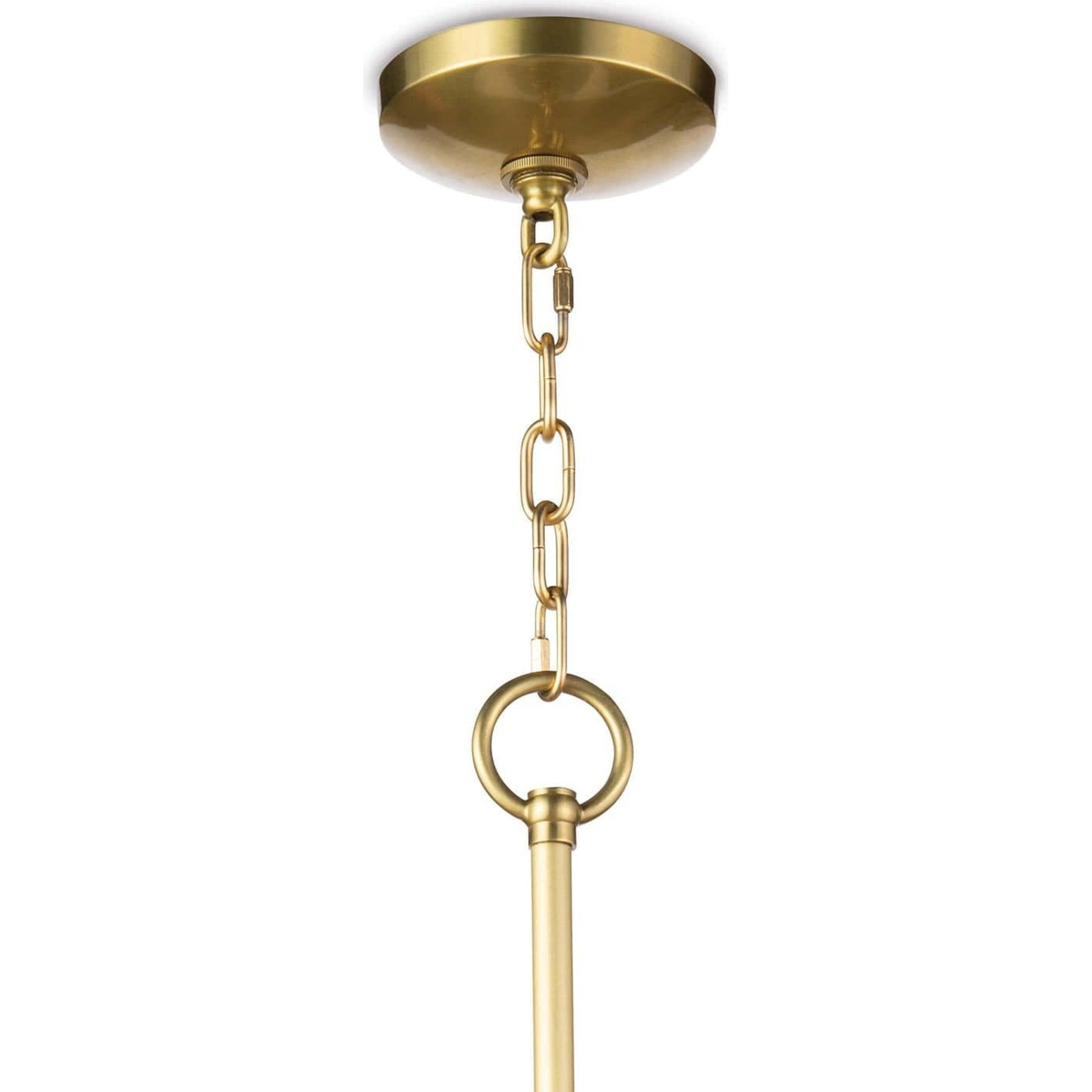 Eloise Ceramic Pendant by Regina Andrew in white. Made from ceramic in a transitional style.