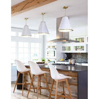 French Maid Chandelier by Regina Andrew. Made from steel in a modern style.