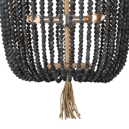 Milos Chandelier by Regina Andrew in white. Made from steel in a transitional style.