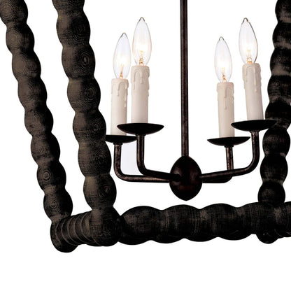 Perennial Lantern by Regina Andrew in natural. Made from birch wood in a cottage & farmhouse style.