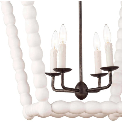 Perennial Lantern by Regina Andrew in natural. Made from birch wood in a cottage & farmhouse style.