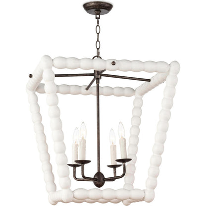 Perennial Lantern by Regina Andrew in natural. Made from birch wood in a cottage & farmhouse style.