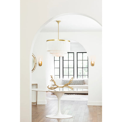 Cabaret Fringe Chandelier by Regina Andrew. Made from unique in a modern style.