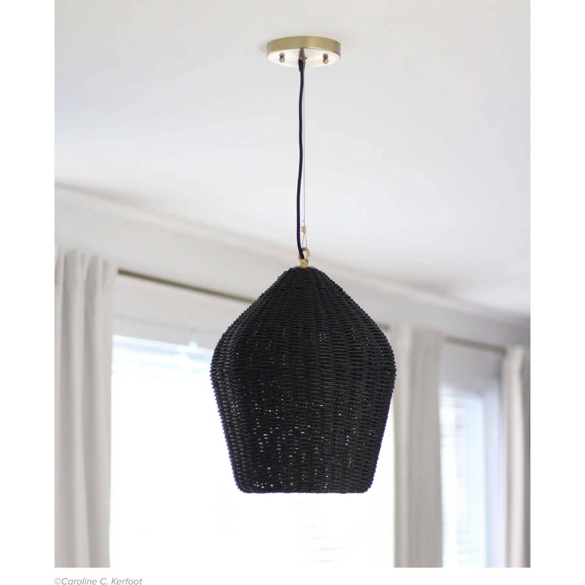 Georgian Pendant by Regina Andrew. Made from natural material in a modern style.