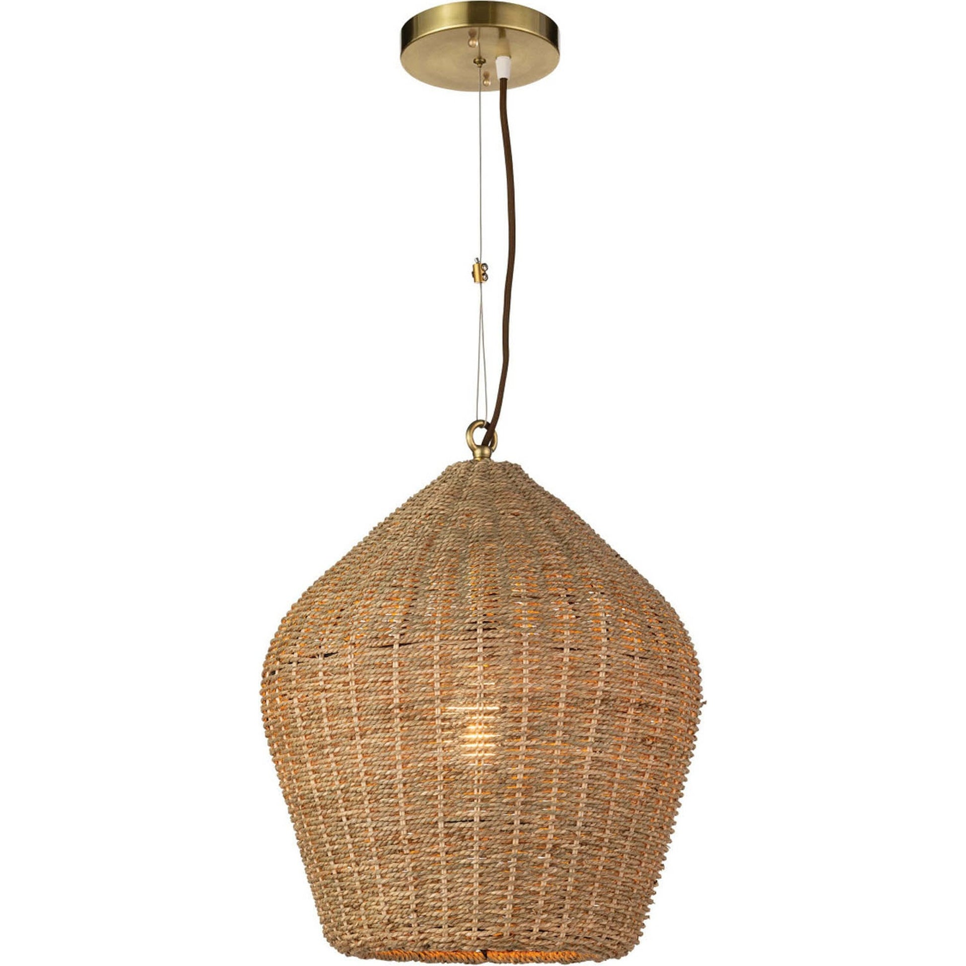 Georgian Pendant by Regina Andrew. Made from natural material in a modern style.