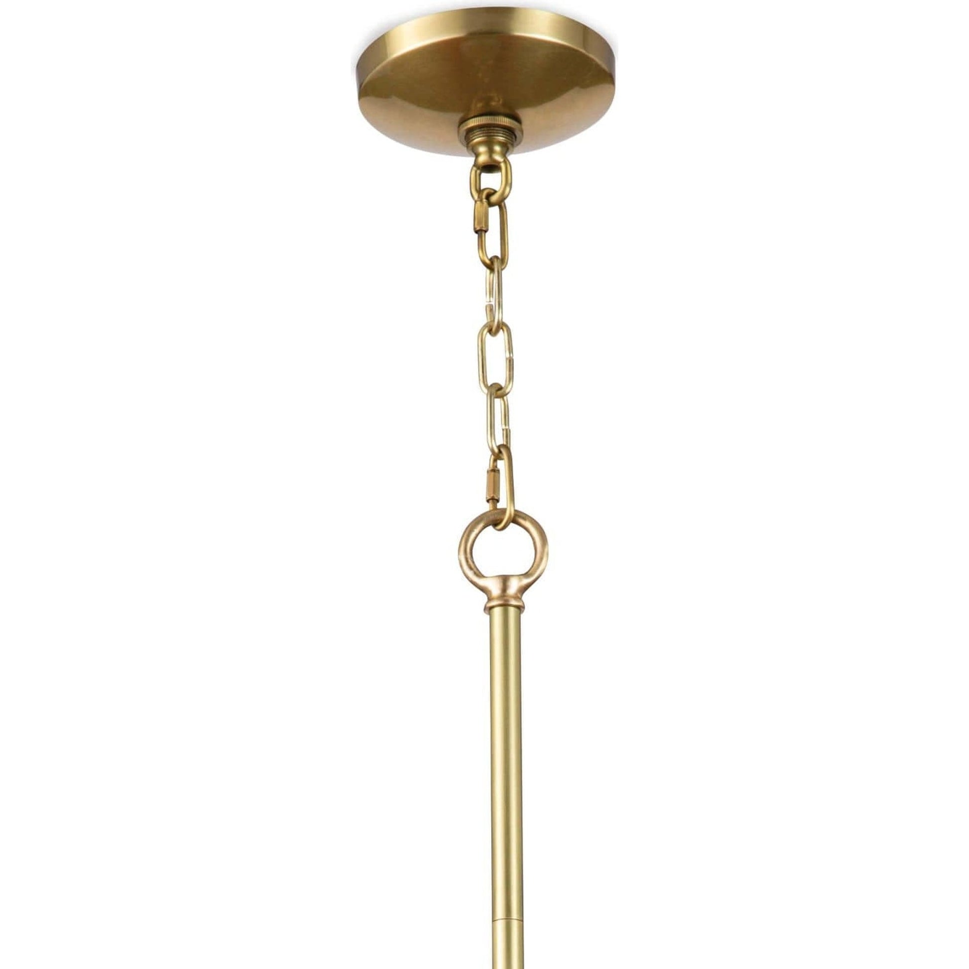 Eloise Ceramic Pendant by Regina Andrew in white. Made from ceramic in a transitional style.