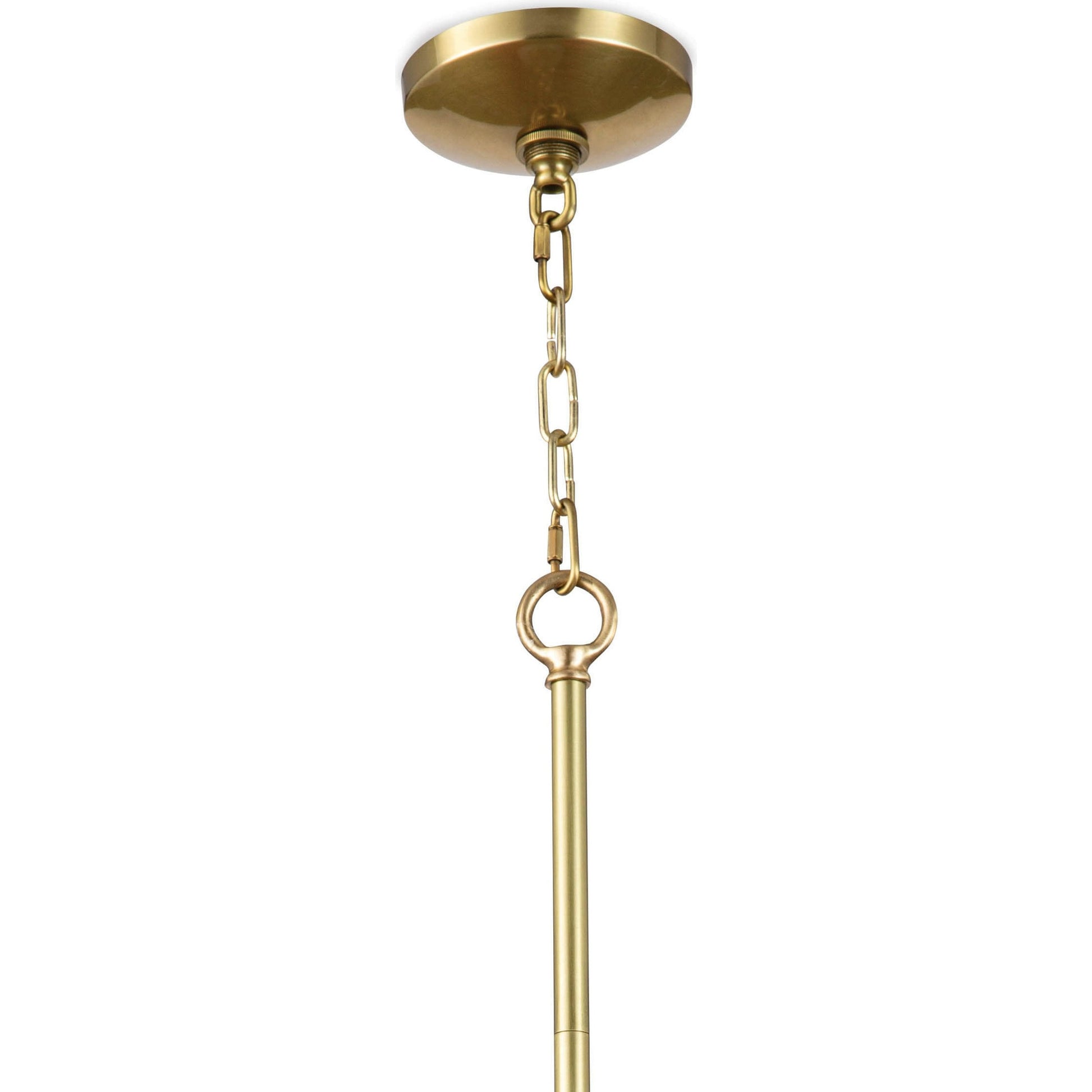 Eloise Ceramic Pendant by Regina Andrew in white. Made from ceramic in a transitional style.