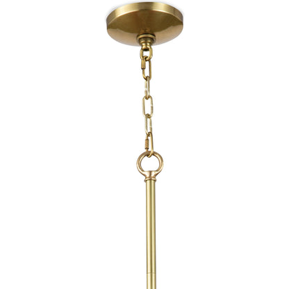 Eloise Ceramic Pendant by Regina Andrew in white. Made from ceramic in a transitional style.