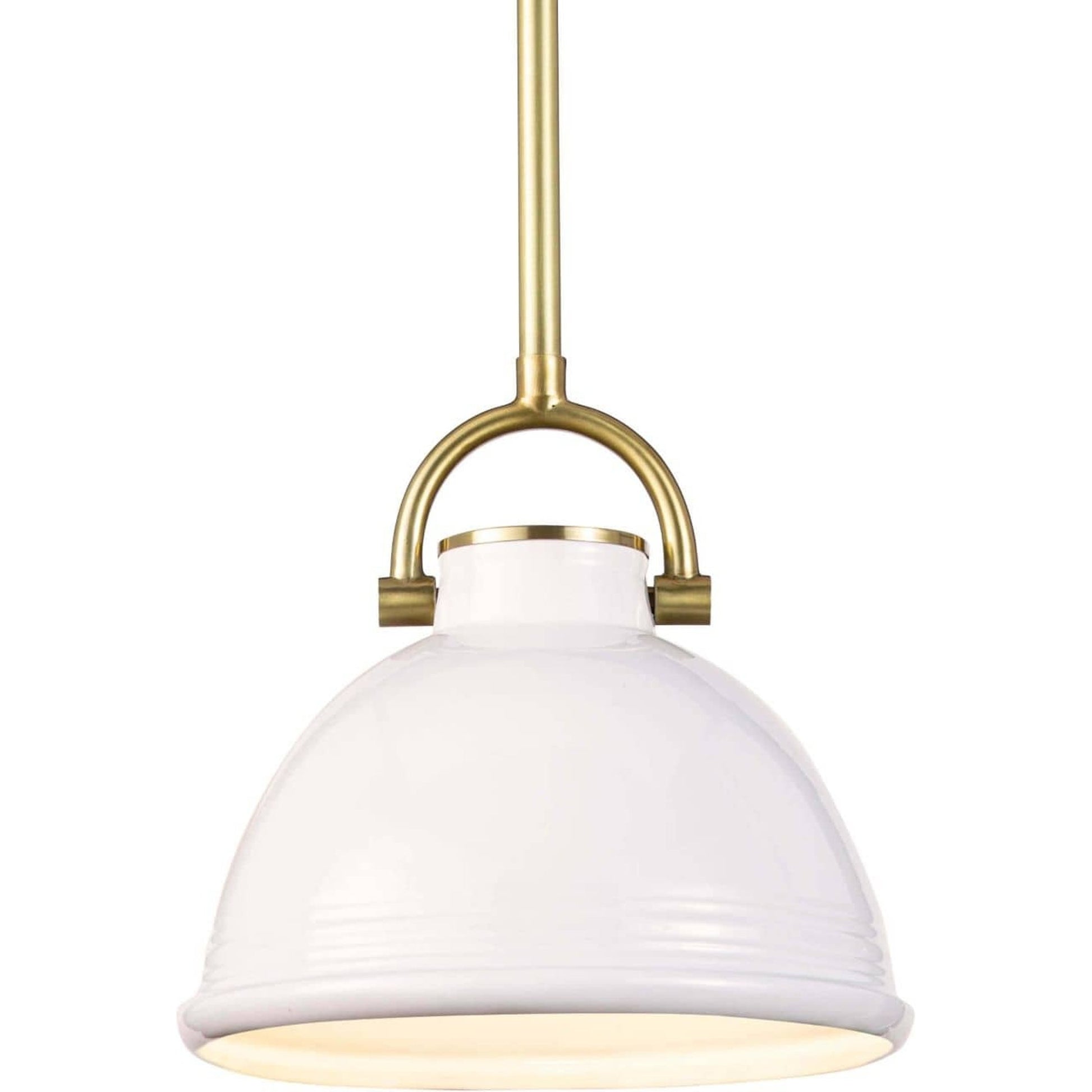 Eloise Ceramic Pendant by Regina Andrew in white. Made from ceramic in a transitional style.