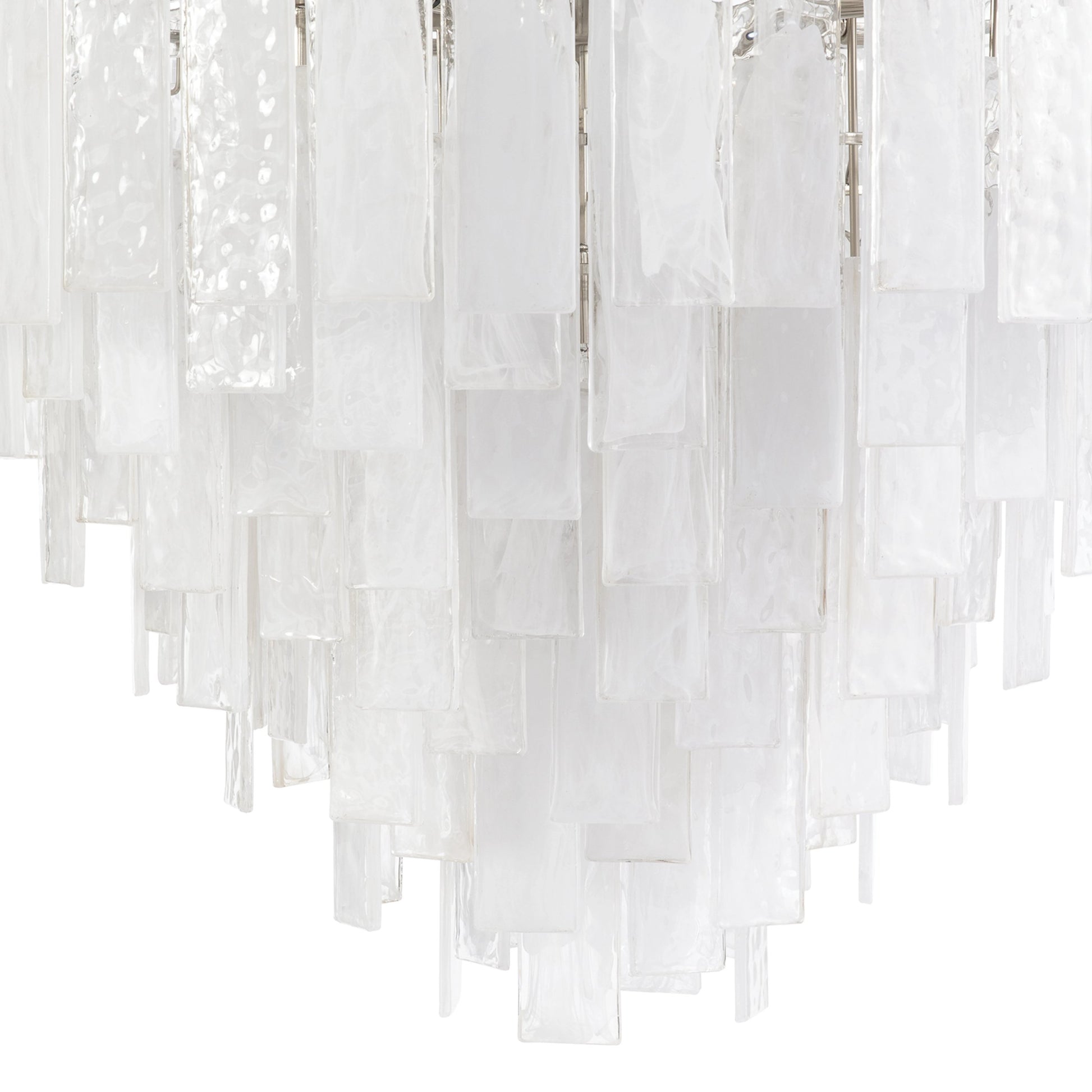 Glacier Chandelier by Regina Andrew. Made from glass in a transitional style.