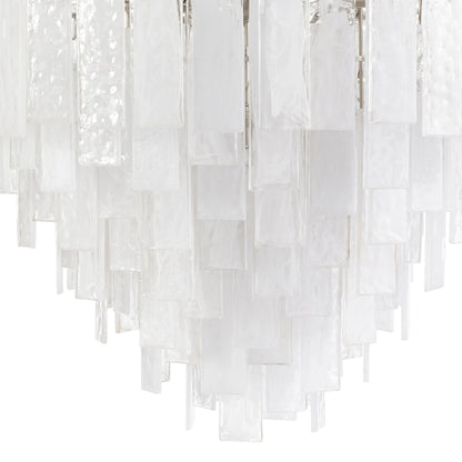 Glacier Chandelier by Regina Andrew. Made from glass in a transitional style.