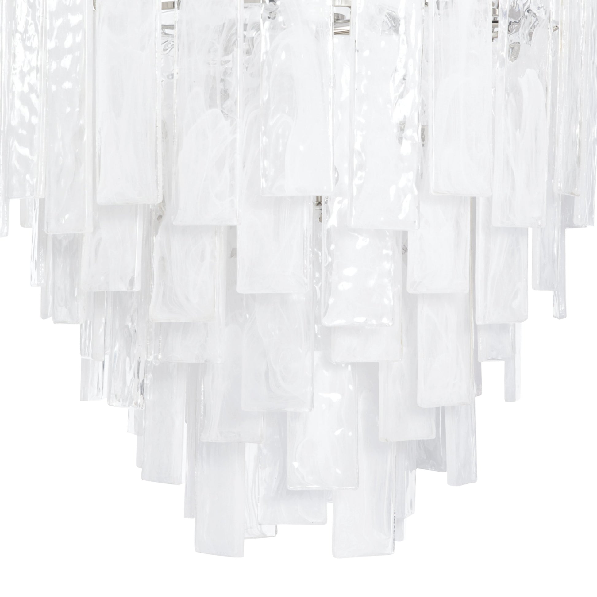 Glacier Chandelier by Regina Andrew. Made from glass in a transitional style.