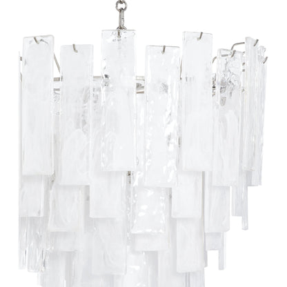 Glacier Chandelier by Regina Andrew. Made from glass in a transitional style.