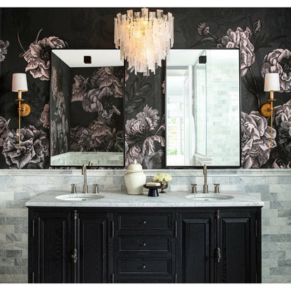 Glacier Chandelier by Regina Andrew. Made from glass in a transitional style.