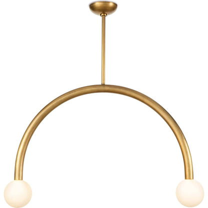 Happy Pendant by Regina Andrew. Made from steel in a modern style.