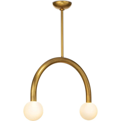 Happy Pendant by Regina Andrew. Made from steel in a modern style.