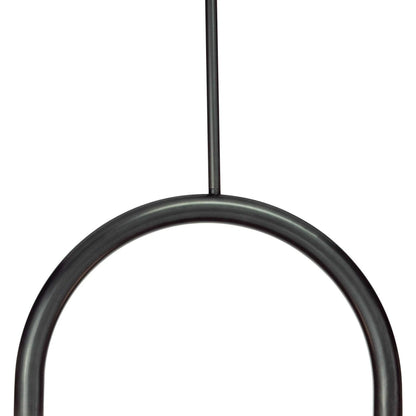 Happy Pendant by Regina Andrew. Made from steel in a modern style.