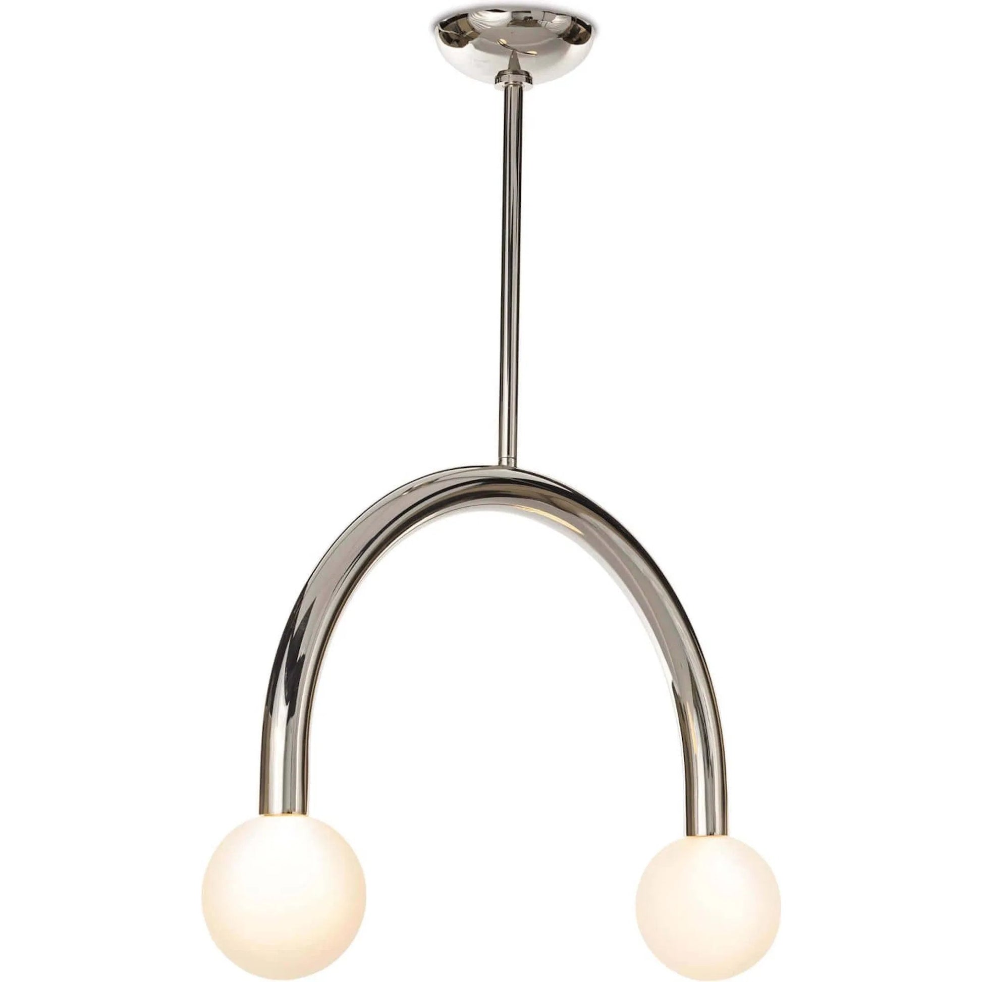 Happy Pendant by Regina Andrew. Made from steel in a modern style.