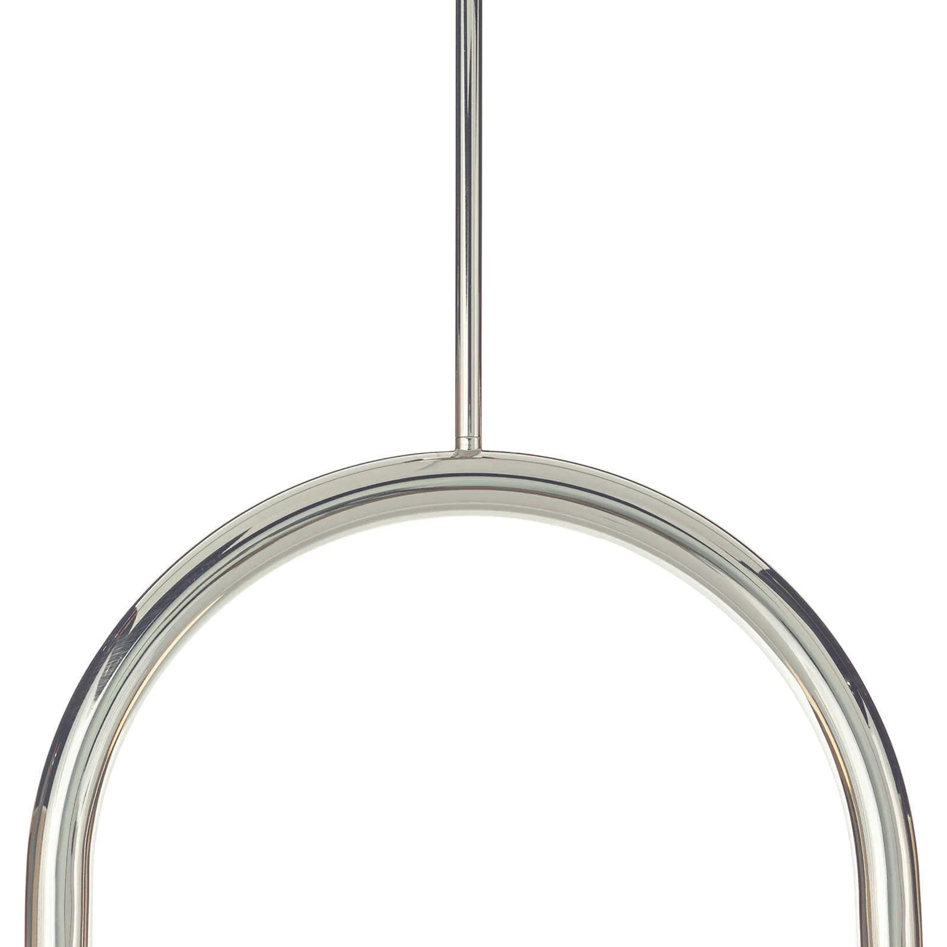 Happy Pendant by Regina Andrew. Made from steel in a modern style.