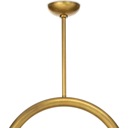 Happy Pendant by Regina Andrew. Made from steel in a modern style.