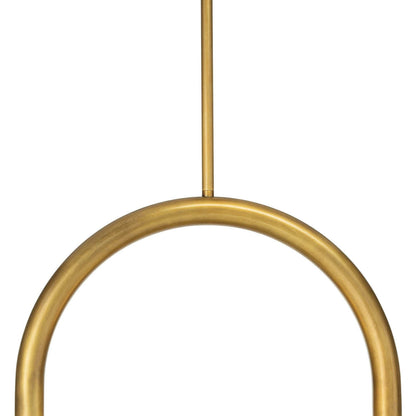 Happy Pendant by Regina Andrew. Made from steel in a modern style.