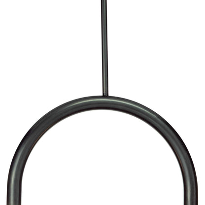 Happy Pendant by Regina Andrew. Made from steel in a modern style.