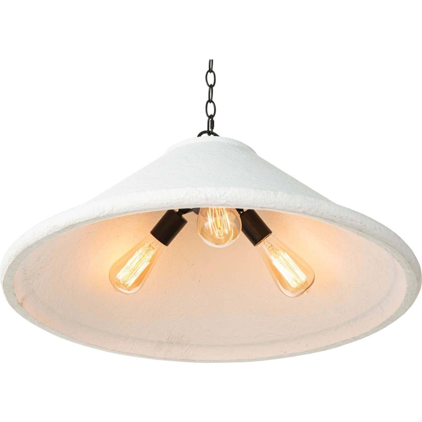 007 SI-1759284 | Closeup | Billie Pendant by Regina Andrew in white. Made from concrete in a modern style.