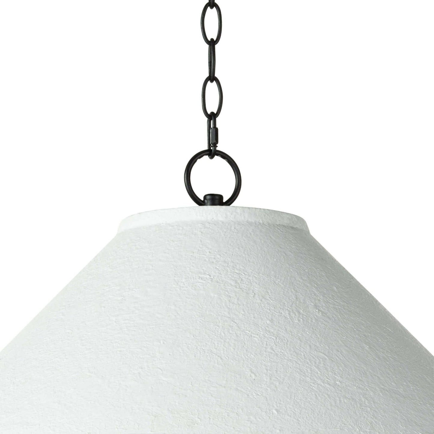 010 SI-1759284 | Closeup | Billie Pendant by Regina Andrew in white. Made from concrete in a modern style.