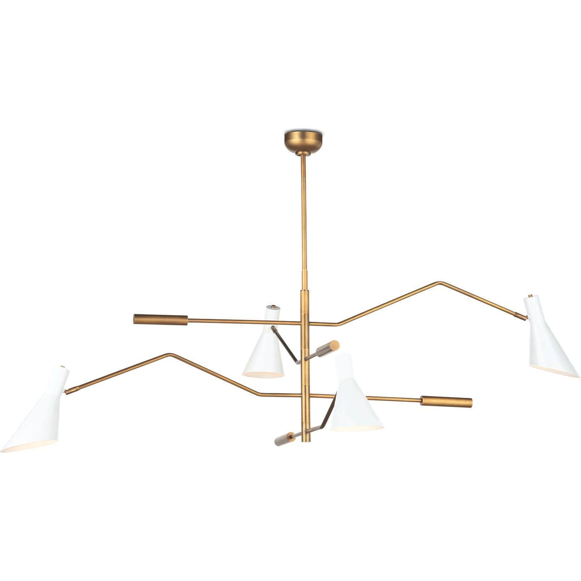 Spyder Chandelier by Regina Andrew. Made from steel in a modern style.