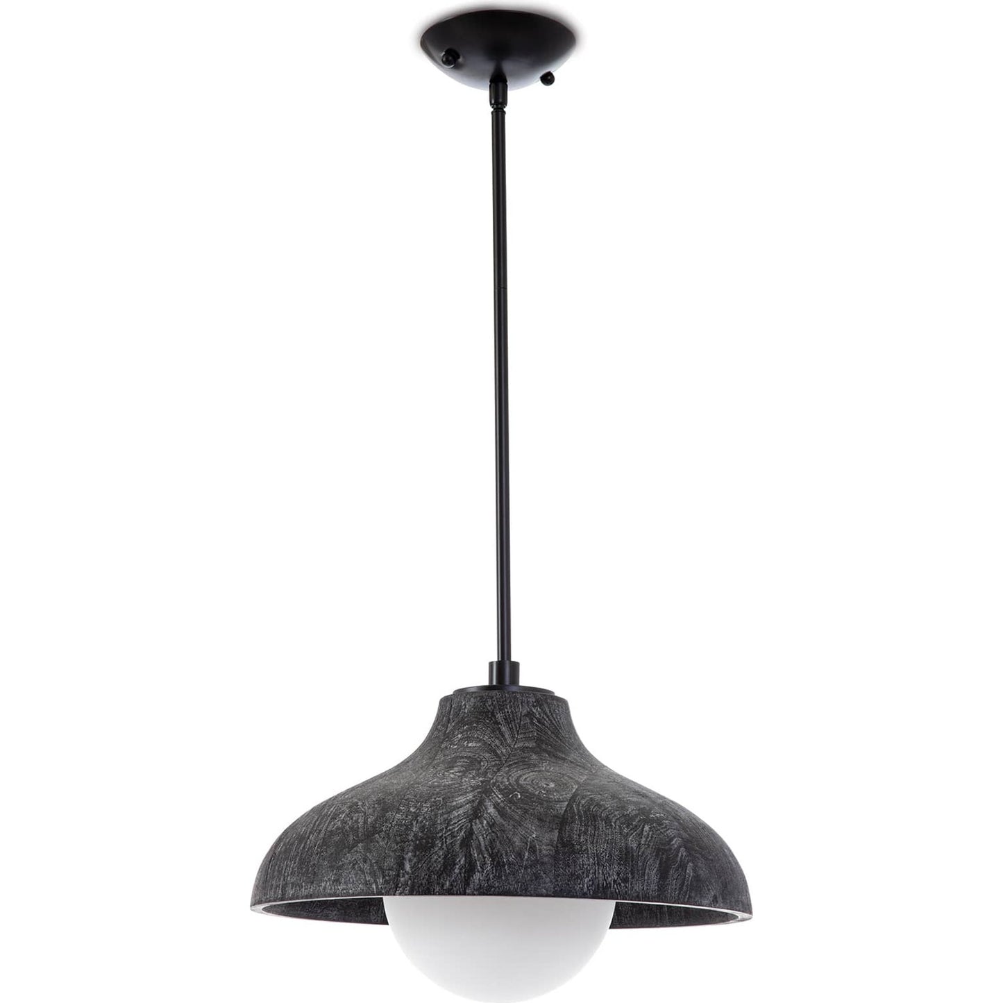 001 SI-1759260 | Primary Silo | Surfside Pendant by Regina Andrew in ebony. Made from birch wood in a modern style.