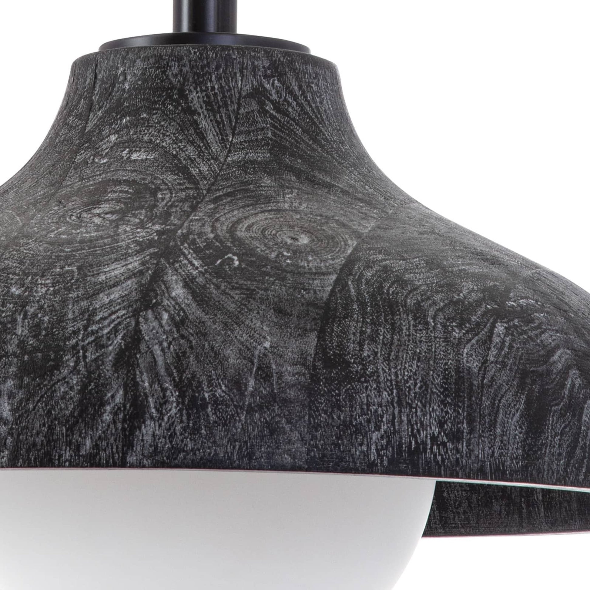 Surfside Pendant by Regina Andrew in ebony. Made from birch wood in a modern style.