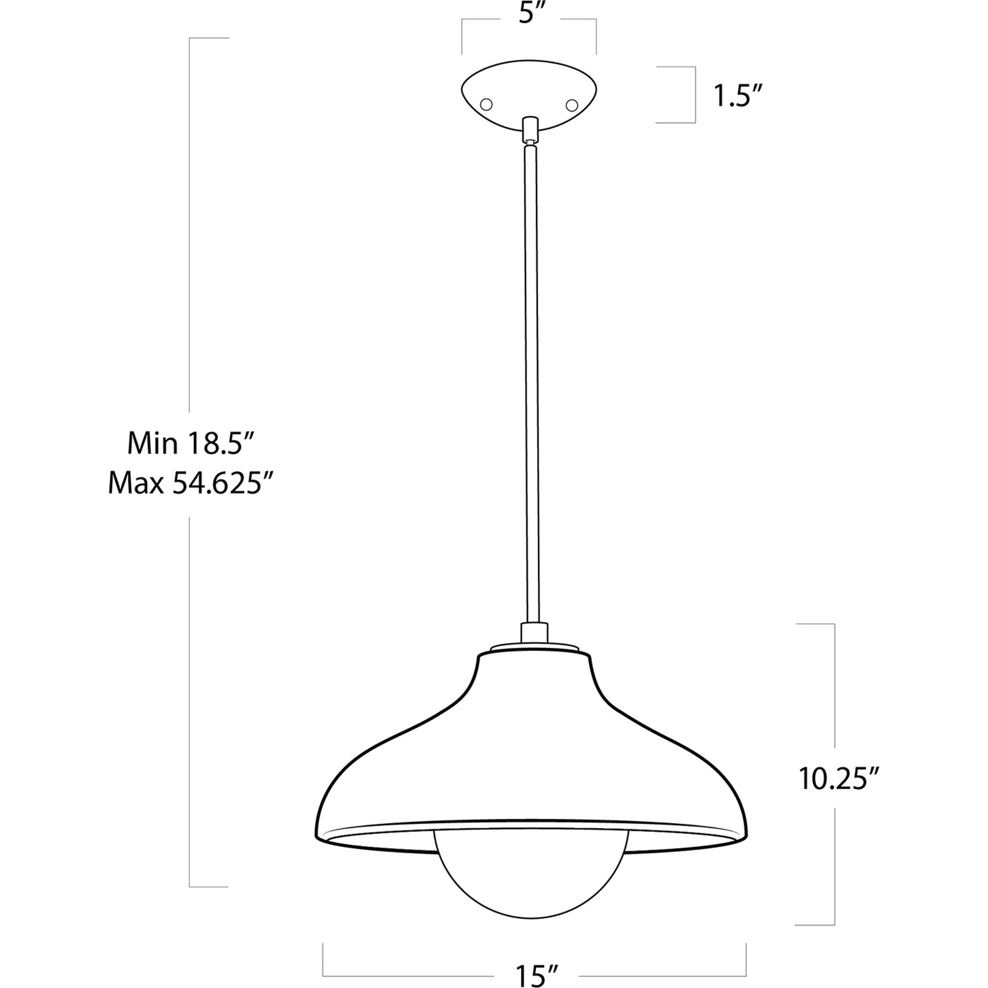 Surfside Pendant by Regina Andrew in ebony. Made from birch wood in a modern style.
