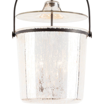Emerson Bell Jar Pendant by Regina Andrew in antique mercury. Made from glass in a traditional style.