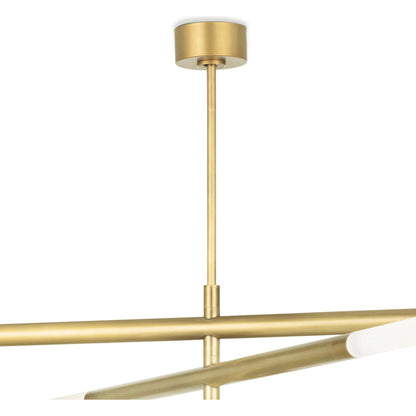 Wick Chandelier by Regina Andrew. Made from steel in a modern style.