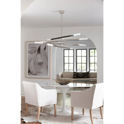 Wick Chandelier by Regina Andrew. Made from steel in a modern style.