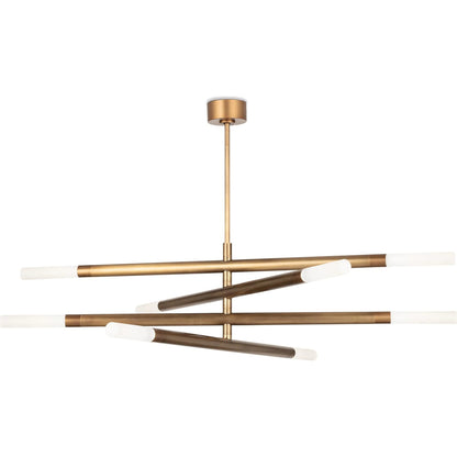 Wick Chandelier by Regina Andrew. Made from steel in a modern style.