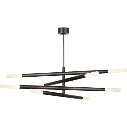 Wick Chandelier by Regina Andrew. Made from steel in a modern style.