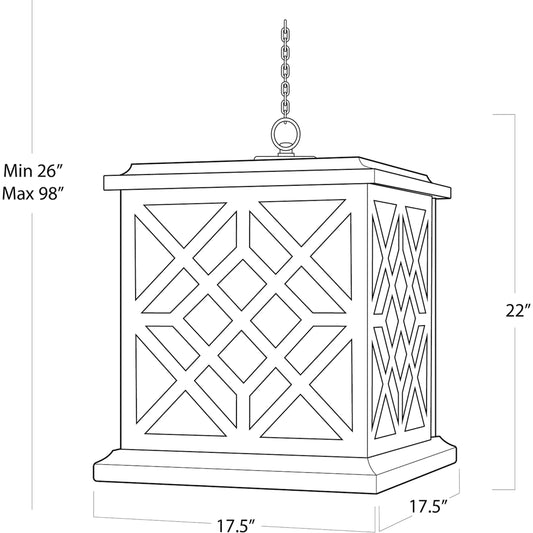 Chatham Natural Lantern by Regina Andrew. Made from wood in a cottage & farmhouse style.