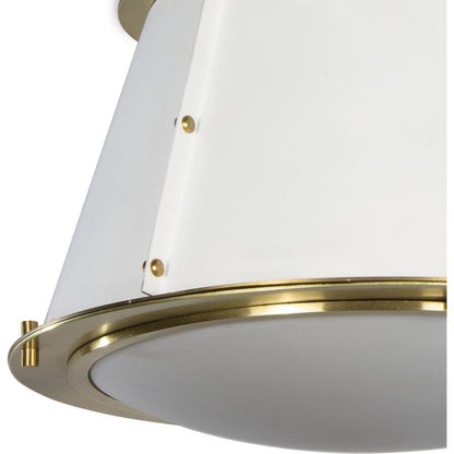 French Maid Flush Mount by Regina Andrew. Made from steel in a modern style.