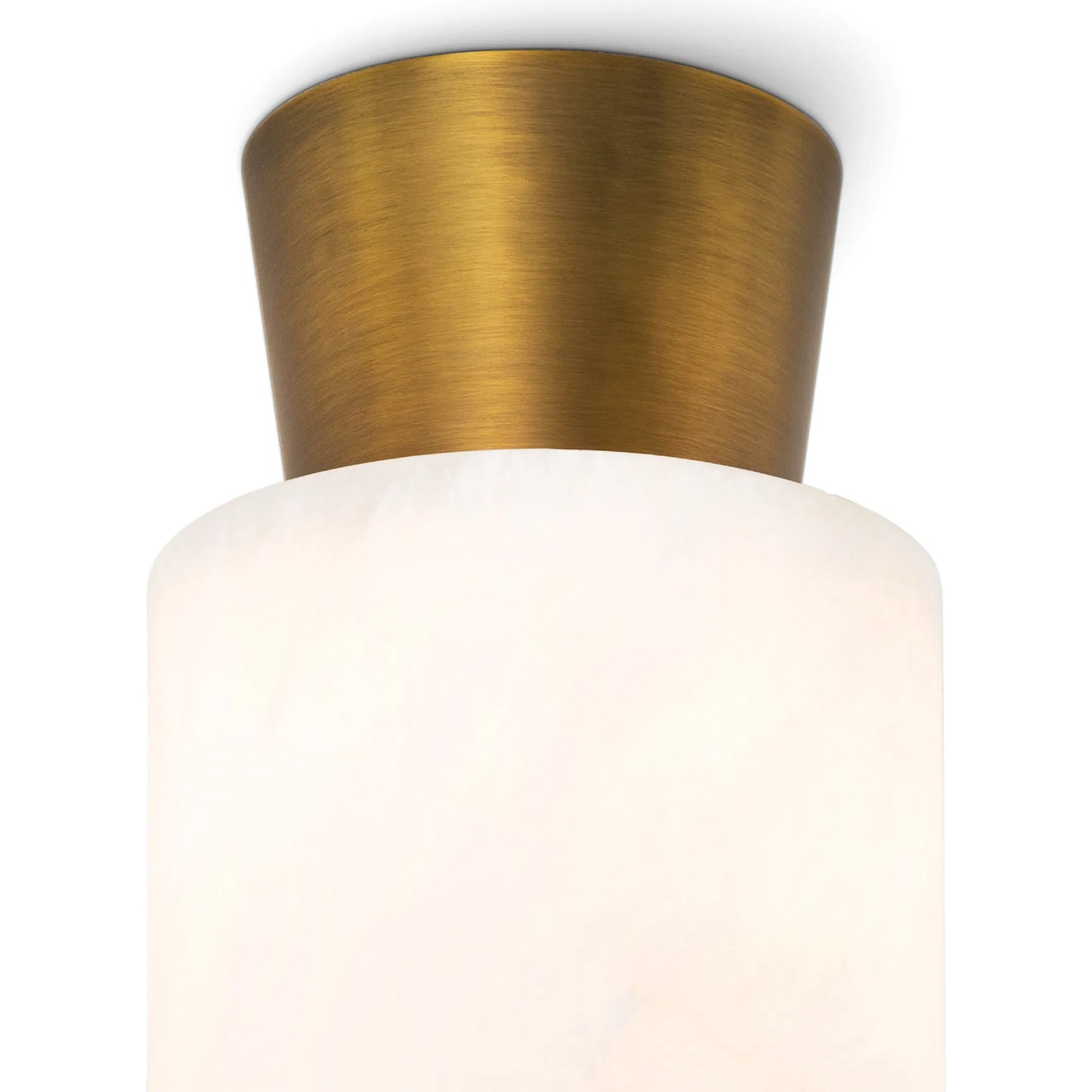 Hazel Alabaster Flush Mount by Regina Andrew. Made from alabaster in a modern style.