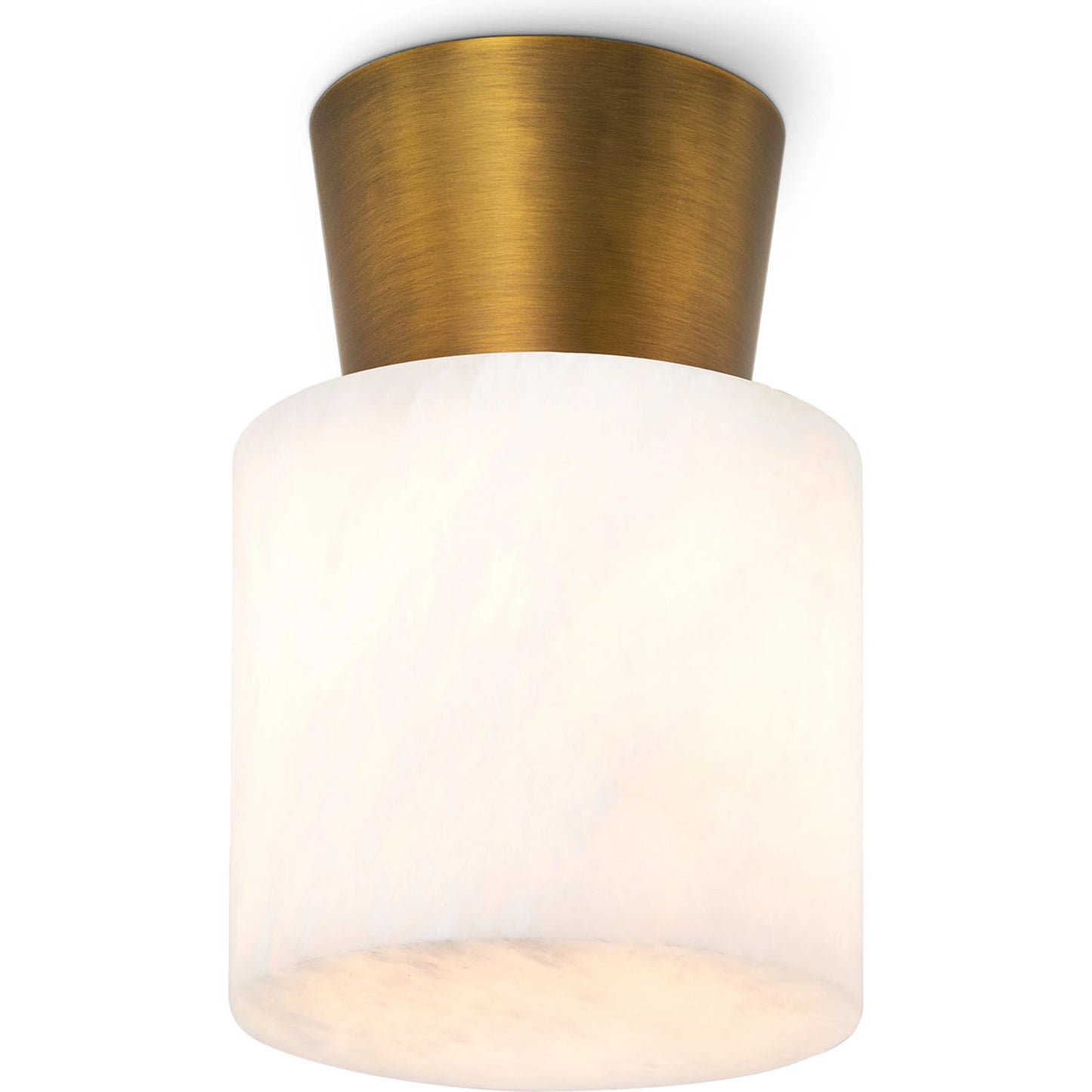 001 SI-2002225 | Primary Silo | Hazel Alabaster Flush Mount by Regina Andrew. Made from alabaster in a modern style.