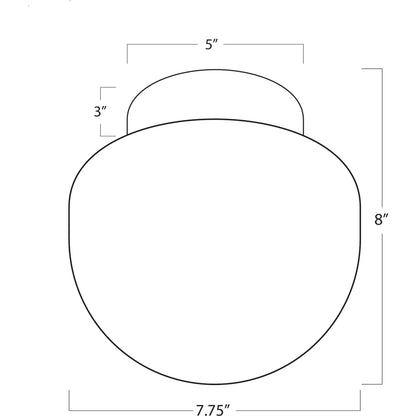 Parker Alabaster Flush Mount by Regina Andrew in natural stone. Made from alabaster in a modern style.