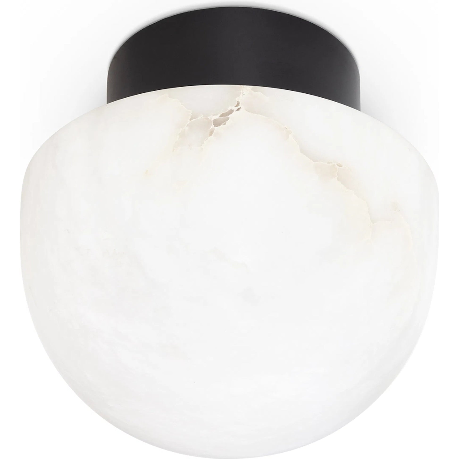 Parker Alabaster Flush Mount by Regina Andrew in natural stone. Made from alabaster in a modern style.