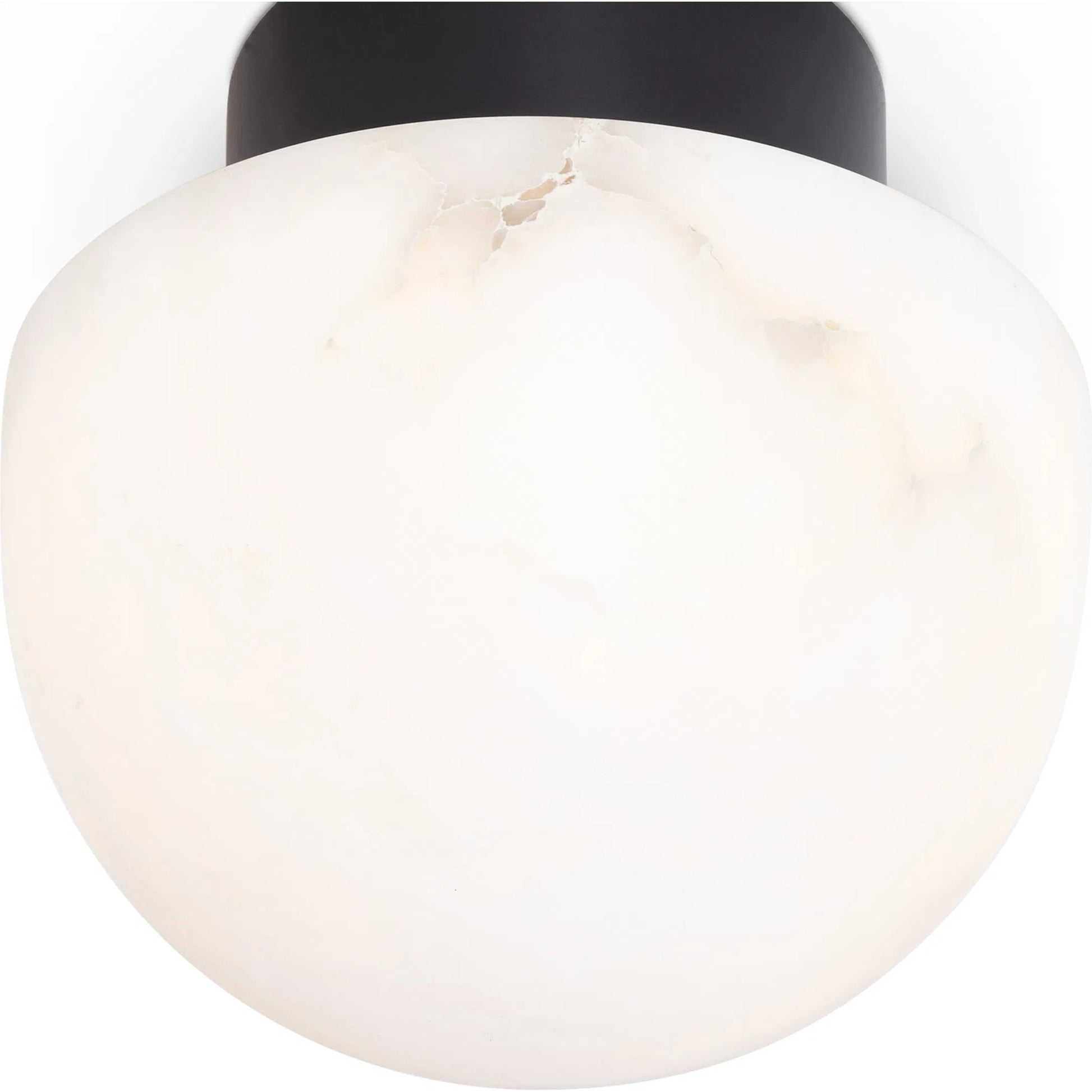 Parker Alabaster Flush Mount by Regina Andrew in natural stone. Made from alabaster in a modern style.