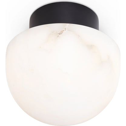 Parker Alabaster Flush Mount by Regina Andrew in natural stone. Made from alabaster in a modern style.