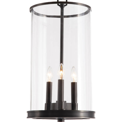 Adria Pendant by Regina Andrew in bronze and oil rubbed bronze. Made from glass, steel in a transitional style.